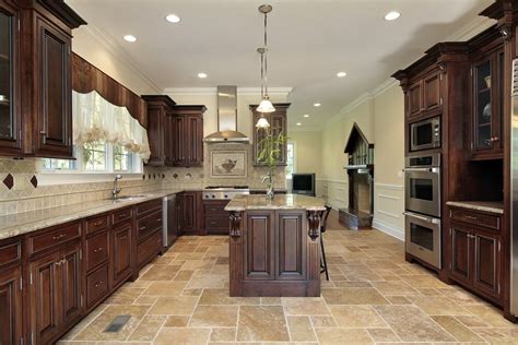 43 Kitchens with Extensive Dark Wood Throughout