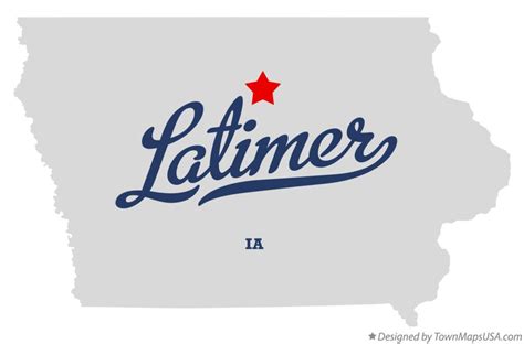 Map of Latimer, IA, Iowa