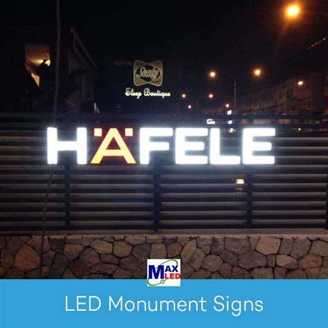 LED Monument Signage - Max LED Display Malaysia