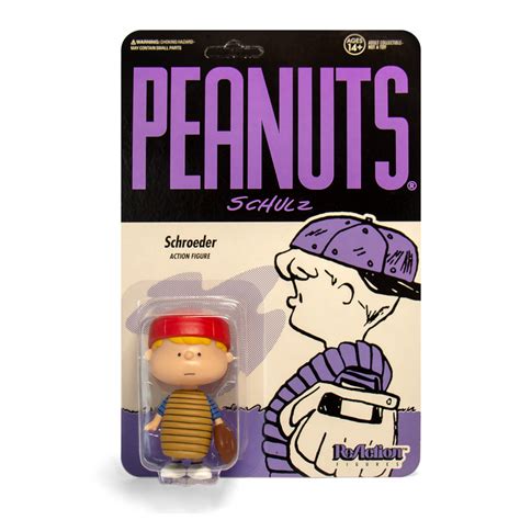 Peanuts ReAction Baseball Schroeder Figure — Chubzzy Wubzzy Toys ...