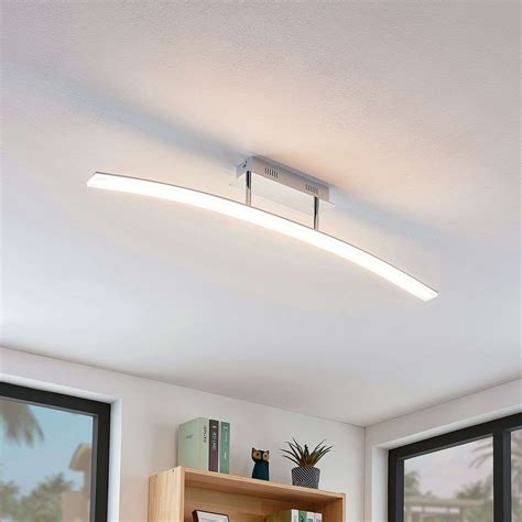 Curved LED ceiling light Lorian | Lights.co.uk