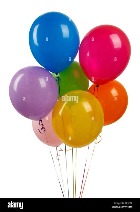 Balloons white background hi-res stock photography and images - Alamy