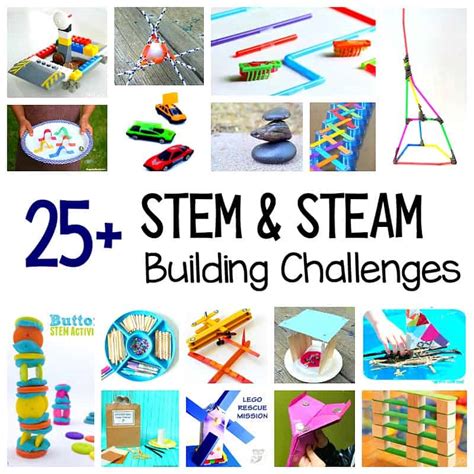 25+ STEM Challenges for Kids: Child-Centered Projects Focused on Building - Buggy and Buddy