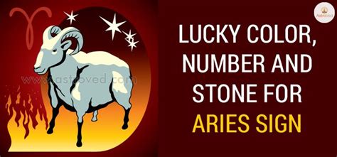 Aries Lucky Color, Aries Lucky Number ,Aries Lucky Stone – 2020 | Lucky ...