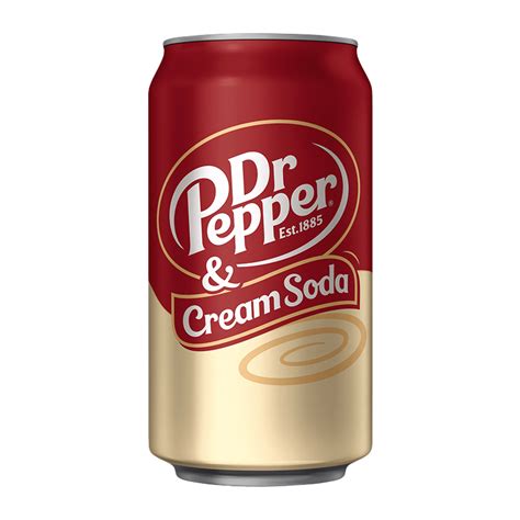 Dr Pepper Cream Soda 12-Pack - 12 x 12fl.oz (355ml) - American Candy N ...