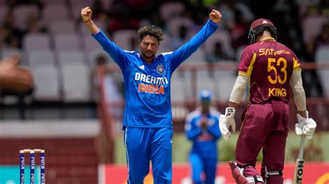 Kuldeep Yadav becomes the second quickest to take 50 wickets in T20Is ...