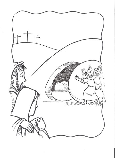 Best Ideas For Coloring Jesus Tomb Coloring Page | The Best Porn Website