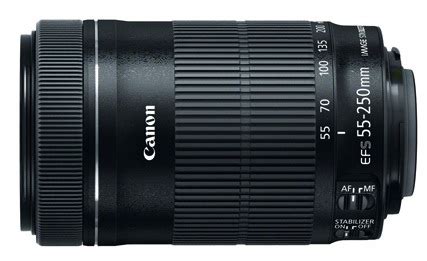 Canon EF-S 55-250mm f/4-5.6 IS Lens Revised with New STM Version