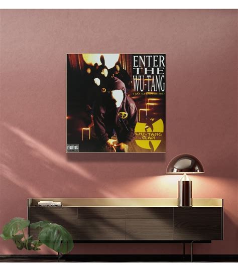 Enter The Wu-Tang by Wu-Tang Clan Music Album Cover Art Canvas | Etsy