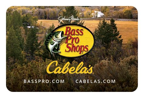 Bass Pro Shops and Cabela's Gift Card | Cabela's