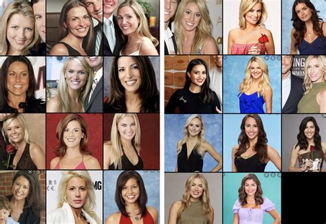 A collage of every single Bachelor winner in the show’s history : r/thebachelor