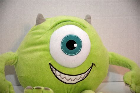 Monsters Inc Mike Wazowski Plush 11" Kohls Cares Monsters University ...