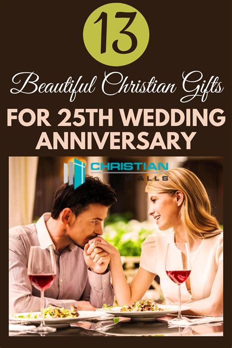 13 Top Christian 25th Wedding Anniversary Gifts (Super Thoughtful ...