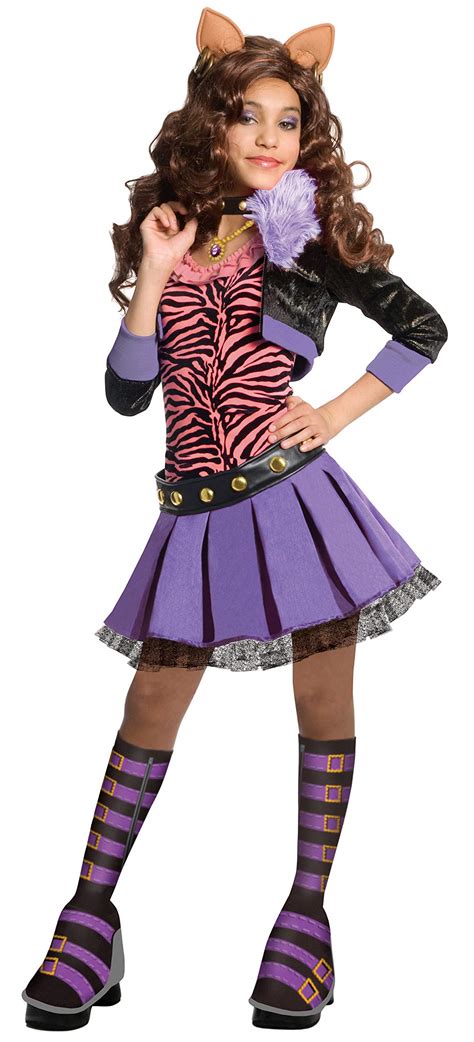 Buy Monster High Deluxe Clawdeen Wolf Costume Online at desertcartINDIA