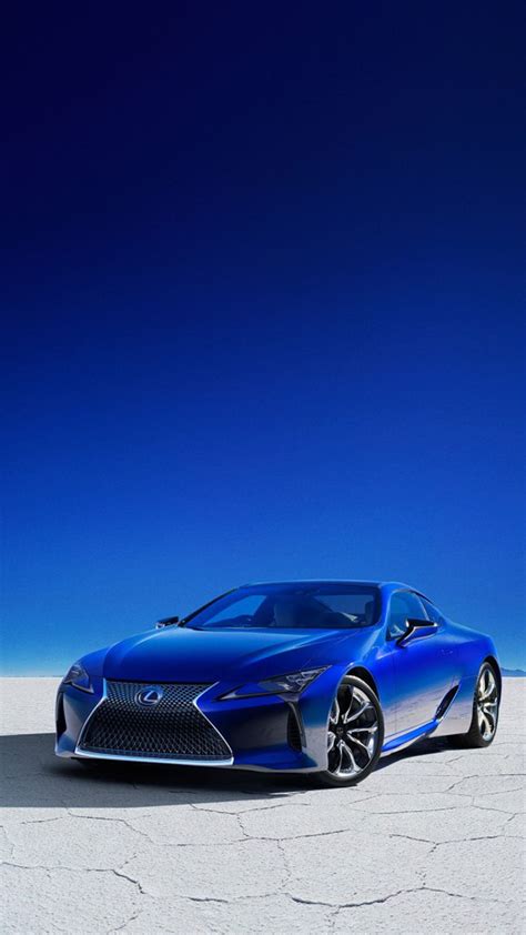 Lexus LC 500H Structural Blue Edition 4K Ultra HD Mobile Wallpaper ...