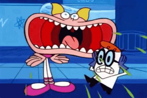 Yell GIF – Loud Yell Dexters Laboratory – discover and share GIFs