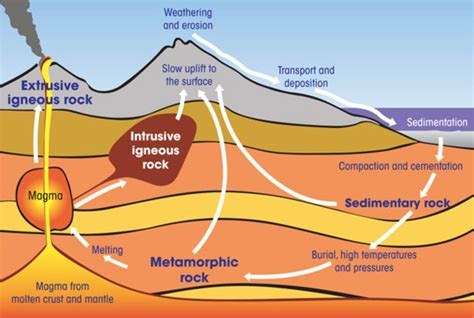 The Differences Between Metamorphic and Igneous Rocks | Geology In | Rock cycle, Earth science ...