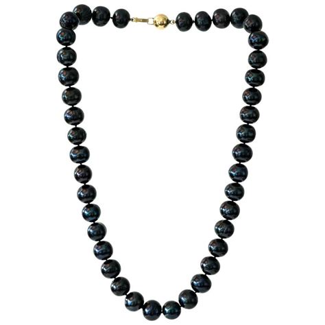 Tonga 42 Inch Tahitian South Sea Pearl Necklace For Sale at 1stDibs