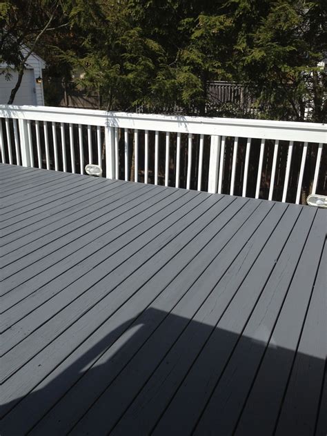 Arborcoat ashland slate floor | Deck stain colors, Staining deck, Deck paint