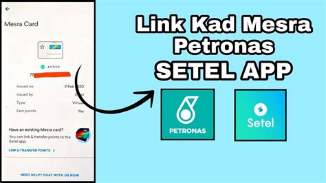 Link Kad Mesra Petronas di SETEL App - YouTube