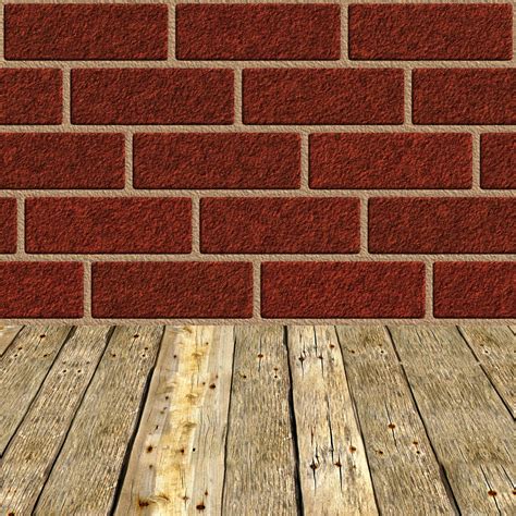 Brick Wall N Floor Free Stock Photo - Public Domain Pictures