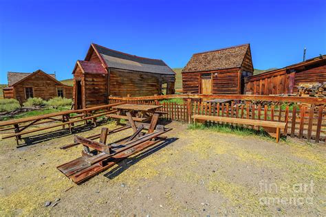 Bodie Ghost Town 1800s cityscape Photograph by Benny Marty