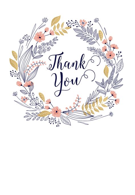 Ever Thankful - Thank You Card Template (Free) | Greetings Island ...