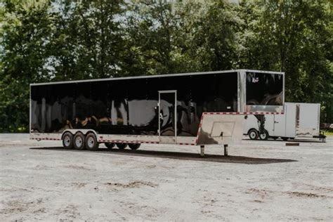 2023 Freedom Trailers 8.5x46TTA3 Gooseneck Blackout Cargo / Enclosed Trailer | Trailers for Sale ...