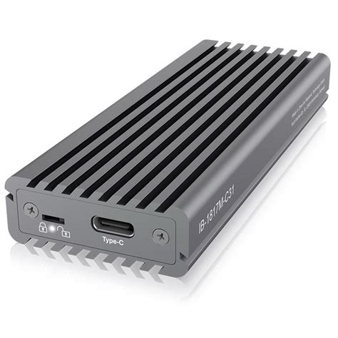 ICY BOX IB-1817M-C31 External Aluminium USB Type-C M.2 NVMe SSD ...