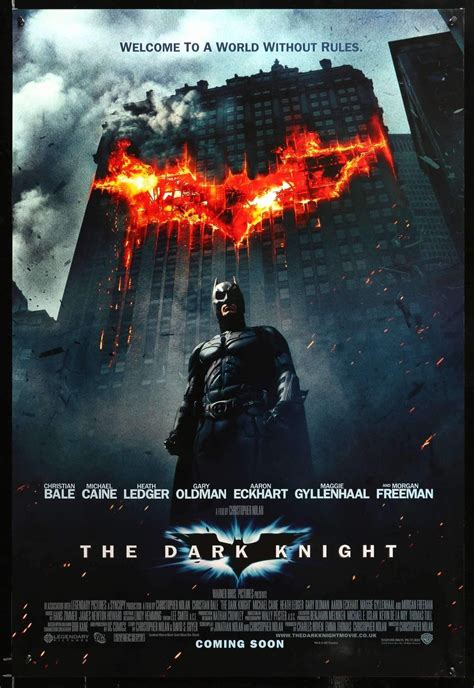 The Dark Knight (2008) Original English One-Sheet Movie Poster 27"x40 ...