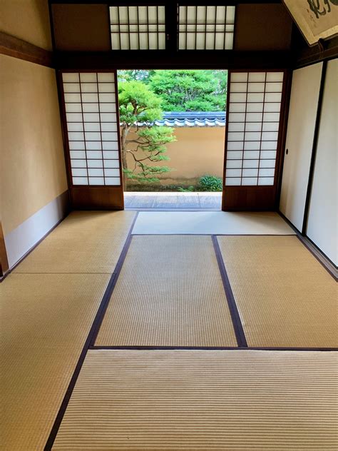 6 Mat tatami floor arrangement in Ryogen-in temple, Kyoto. Artist: Mitsuru Yokoyama | Japanese ...