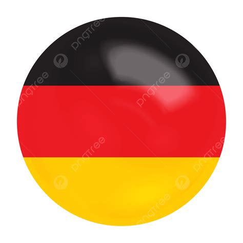 Glossy Germany Flag Circle, Germany Flag Circle, Germany Flag, Germany ...