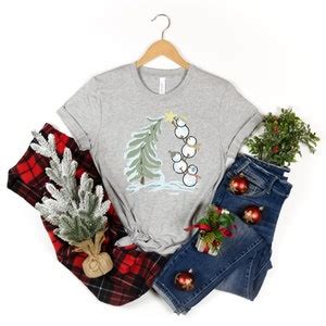 Christmas Snowman Shirt, Snowman Sweatshirt, Cute Christmas Top, Christmas Trees, Winter Snowman ...