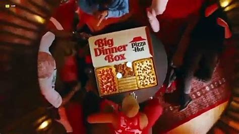 Pizza Hut Commercial 2023 - (USA) _ Big Dinner Box - video Dailymotion