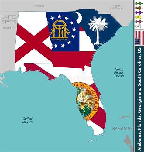 Map Of Florida And Georgia Border