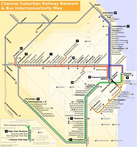 Chennai bus route map - Chennai city map with bus routes (Tamil Nadu ...