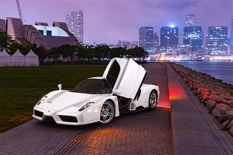 The Only White Ferrari Enzo in Existence Heads to Auction | GearJunkie