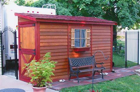 Yard Storage Sheds, 8 x 4 Shed, DIY Lean to Style Plans & Designs ...