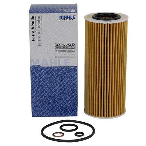 Mahle oil filter for BMW M57 2.5 3.0 Diesel e46 e90 e60 e65 e66 e83 e53 ...