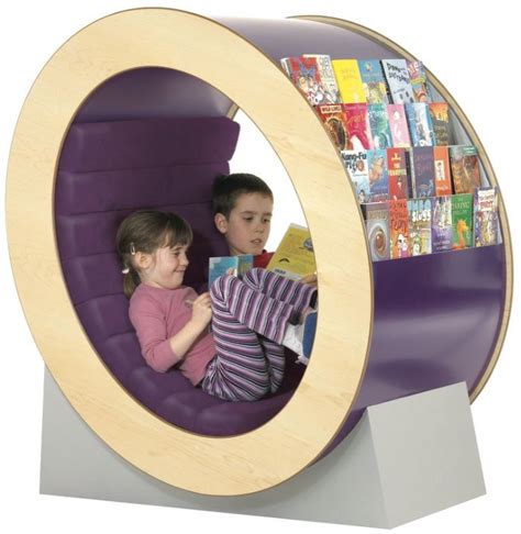 Bookshelf: Reading hideaway | Kids reading chair, Library furniture, Kids library