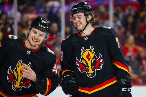 11 different rookies played for the Calgary Flames in 2023-24