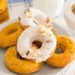 Pumpkin Donuts - Walking On Sunshine Recipes