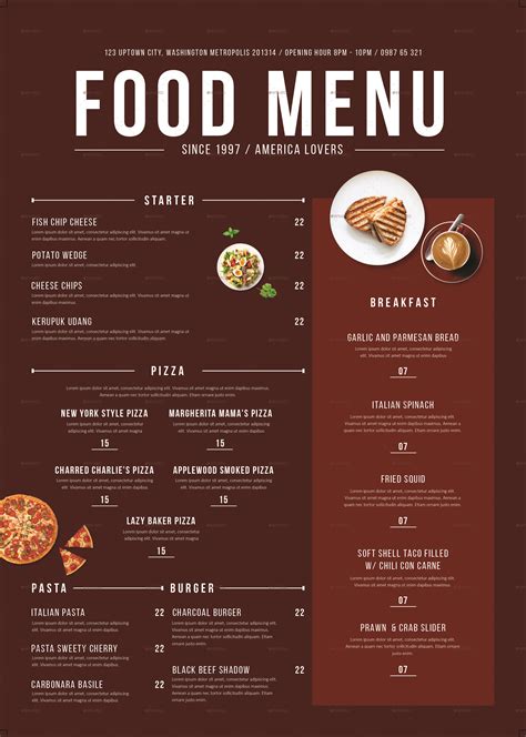 Buy Modern Food Menu by tokosatsu on GraphicRiver. Modern Food Menu Hello Thank for Purchasing ...