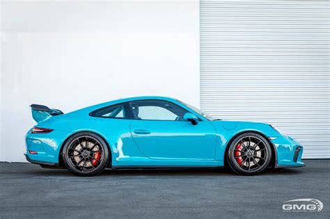 Miami Blue Porsche 991.2 GT3 RS - GMG Racing | Gt cars, Porsche cars, Porsche gts