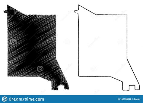 Umm Salal State of Qatar, Municipalities of Qatar Map Vector ...