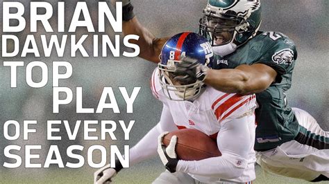 Brian Dawkins' Top Play from Every Season | NFL Highlights - YouTube