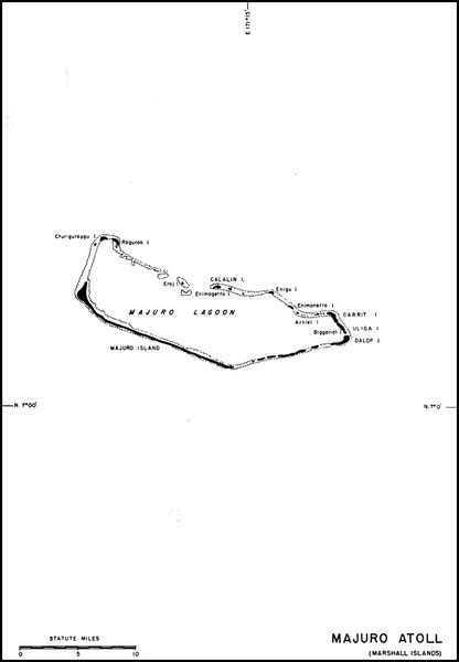 Majuro atoll Map - marshall islands • mappery