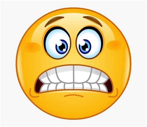 Stressed Emoji Png - Yikes Emoji Face PNG Image | Transparent PNG Free ...