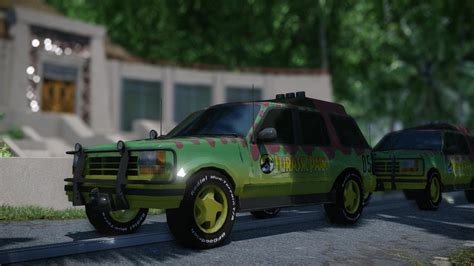 Jurassic Park Ford Explorer by metonymic on DeviantArt