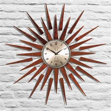 Step back in time with fabulous '70s home furnishings and accessories | Retro wall clock ...